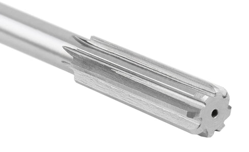 Accusize Industrial Tools 15.0 mm H.S.S. M2 Straight Shank Reamers, Right Hand, 8'' Oal, 6 Flute