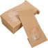 Veemoon 50pcs Small Bread Bags with Window, Kraft Paper Toast Bags for