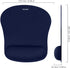 TECKNET Ergonomic Gaming Mouse Pad with Wrist Support, Comfortable Portable Mousepad for Computer, Blue