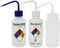 ULAB Scientific Wash Bottle Set, 500ml Self-Venting Safety Wash Bottles of Distilled Water and Ethyl Alcohol