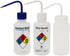 ULAB Scientific Wash Bottle Set, 500ml Self-Venting Safety Wash Bottles of Distilled Water and Ethyl Alcohol