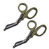Ever Ready First Aid Titanium Bonded Bandage Shears 7 1/4" Bent -