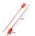 20pcs Plastic High Security Seal - Adjustable Self-Locking Pull Tight Cable Ties, Disposable Wire Padlock for Cargo