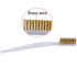 Imdinnogo 3D Printer Nozzle Cleaning Brass Wire Toothbrush Tool, 2Pcs