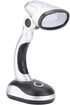 Zerodis Adjustable 12 LED Desk Lamp, Eye Care Reading Table Light, Battery Powered