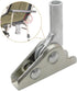 2pcs 5-Level Zerodeko Black Sofa Angle Adjuster Hinges for Folding Chairs with Adjustable Support Mechanism, Sturdy
