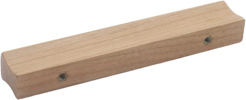 4PCS Closet 96mm/3.8''Hole Wooden Pull Handle, Solid Wood Dresser Wardrobe Door Pull,Cupboard Cabinet Bedside Table