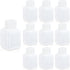 Plastic Container Lab Chemical Reagent Bottles 1.3oz, 10 PACK for Liquid Solid Storage with Cap