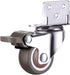 Kolloee 1 inch 1.25 inch 1.5 inch 2 inch 90 L Type Degree Right Angle Flower Stand Baby Crib Bed Mute Swivel Caster