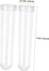 50pcs GANAZONO -Keeping Tubes Vials for Fresh Flowers Plastic Water Tubes for Carnations Roses and Sunflowers