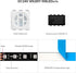 2835SMD WS2811 9.8FT DC24V 108LED/m 18Pixels/m 8mm BTF-LIGHTING IC RGB Chasing Color LED Strip Light Width Flexible