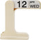 Homakover Flip Perpetual Calendar, Desk Calendar Standing Flip, Daily Perpetual Desktop Calendar with
