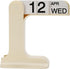 Homakover Flip Perpetual Calendar, Desk Calendar Standing Flip, Daily Perpetual Desktop Calendar with
