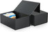 tutata 4X6 Index Card Holder, Index Card Storage Box 4 x 6