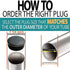 12 Pack 1 1/4 Inch Round Plastic Plug, Pipe Tubing End Cap, Glide Insert Furniture Finishing Plug for Round Metal Tube