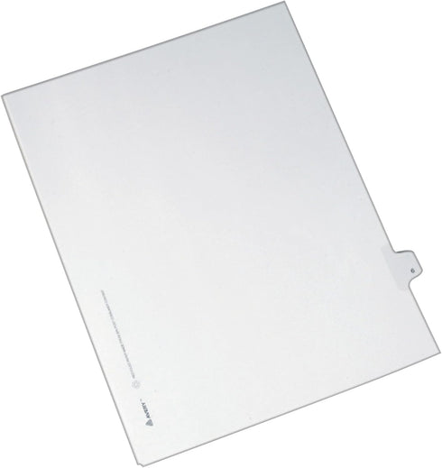 Avery Individual Legal Exhibit Dividers, Allstate Style, Pack of 25, 8.5 x 11
