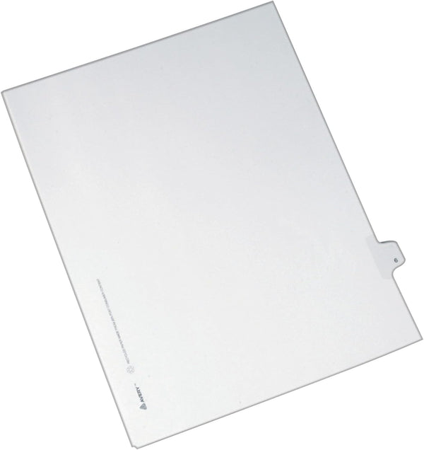 Avery Individual Legal Exhibit Dividers, Allstate Style, Pack of 25, 8.5 x 11