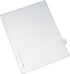 Avery Individual Legal Exhibit Dividers, Allstate Style, Pack of 25, 8.5 x 11