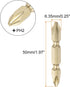 5pcs PH2 Phillips Head Screwdriver Double Ended Driver Bit 2" Length 0.25" Dia S2 Steel Magnetic Long Double Sided Cross Head for Power Tool by HARFINGTON