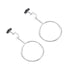2pcs Hoop Experiment Support Ring, Closed Ring Laboratory Support Stand Clamps for Beakers, Iron Accessories Cook