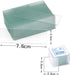 100PCS Clear Transparent Blank Microscope Slides and 100PCS Square Coverslips Cover Glass (22mm x 22mm)