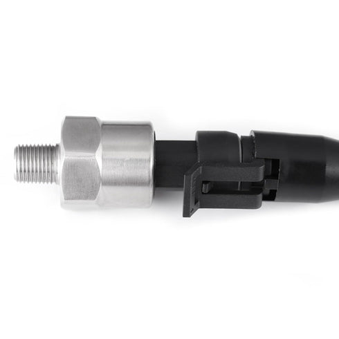 Pressure Transducer Sender Sensor for Oil Fuel Air Water, 1/8" NPT Thread Stainless Steel, 30 PSI