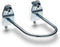 Triton Products DuraHook 2-7/8-Inch L, 1-3/4-Inch I.D., Zinc Plated Steel Double Mount U-Shape Pegboard Hook, 5-Pack