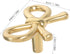 POPETPOP Brass Bow Drawer Pulls Vintage Bowknot Cabinet Handle for Dressers Wardrobes Shoe Cabinets Bedside Tables