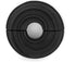 Renovators Supply Manufacturing Escutcheon Plate, 3.13 in OD, 1/2 in IPS, Lacquered Black Finish Aluminum