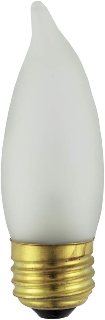 Norman Lamps 25EFF - Volts: 130V, Watts: 25W, Type: B10 Chandelier