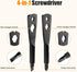 4-in-1 Father's Day Gifts from Daughter Wife Son,KUSONKEY Keychain Screwdriver Tool Gifts Stocking Stuffers for Men