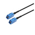 ZUAHNTE Fakra C Male/Female RG174 Cable Extension Cord Coaxial Pigtail for Car Telematics