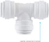 John Guest Speedfit 3/8 Inch Union Tee Connector, Push to Connect Plastic Plumbing Fitting