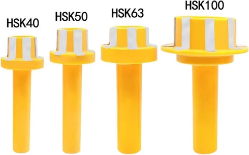 Zorlun 1pcs BT30 BT40 BT50 HSK32 HSK40 HSK50 HSK63A HSK63F Holders(HSK50E) HSK Spindle Cleaning Rod Cleaner Brush Taper