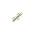 uxcell 20pcs M4 Hanger Bolts, 1"(25mm) Length Double Headed Self-Tapping Screws for Wood Joint Furniture Legs