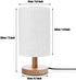 EDecor Super Sonic Table Lamp Bedside Night Light Wood Base Room Decoration or Great Gift Ideas