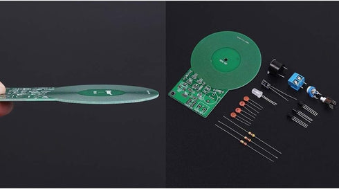 2Pcs Metal Detector Kit, Electronic Soldering Practice Kit, Non-Contact Sensor Board Module for DIY