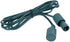 6 C7 Novelty Lights Coaxial String Light Extension Cord, Green Weather-Tight Extension for Coax Wide Angle LED Mini