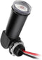 Outdoor Conduit Lighting Control with Photocell and Swivel Mount (Hardwired, Black), Photocell Light Sensor for Outdoor