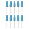 10pcs Rubber Polishing Bit, Silicone Buffing Wheels 2000 Grit for Electric Grinder Rotary Tool