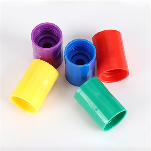 Tornado in A Bottle, 5 Pcs Plastic Water Vortex Maker, Cyclone Tube for Scientific Experiment, 5 Colors
