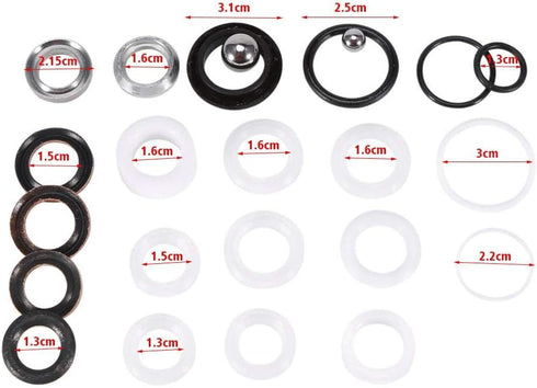 Pump Packing Repair Kit Ultra 390 395 490 495 595 Airless Paint Sprayer, Paint Sprayer O by Hztyyier
