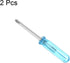 uxcell Mini Phillips Screwdriver, 2.0mm Cross Head 45mm Length, 2 Pcs for Small Appliances Repair