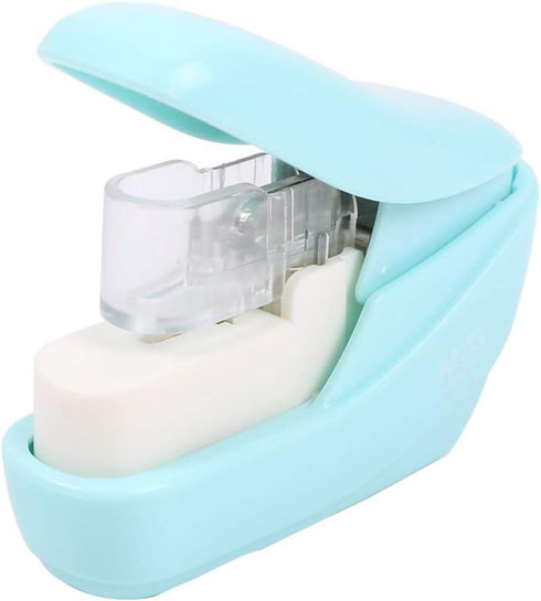 Effortless Stapler, Portable Stapleless Stapler for Office, School, Heavy Duty Stationery Supplies for Students,