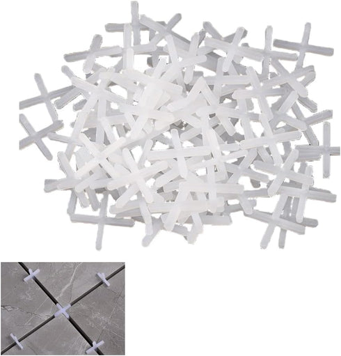 2000 Pack Tile Spacers 1/12'' 2mm Gaps, Ceramic Wall Floor Tile Spacer for Tiling Positioning Clip