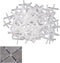 2000 Pack Tile Spacers 1/12'' 2mm Gaps, Ceramic Wall Floor Tile Spacer for Tiling Positioning Clip
