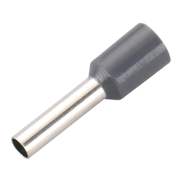 Baomain AWG 12/4.0mm² Copper Crimp Connector, Insulated Ferrule Pin, 100PCS, Gray
