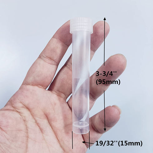 Aquarium Water Quality Test Kit (10ml Test Tube x12 + 3ml Dropper x2), Test Strips Not Included