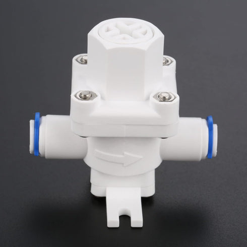 RO Water Pressure Relief Valve, 1/4" OD Hose Quick Connection Water Pressure Reducing Regulator for RO System