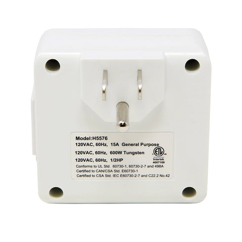H5576 Digital Timer for Low Voltage Landscape Lighting Transformer